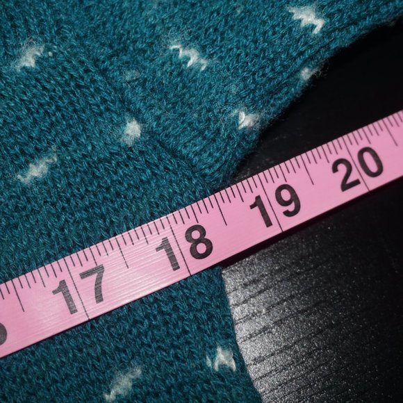 Vintage 80s Alps Fair Isle Wool Sweater Small - Picture 5 of 7